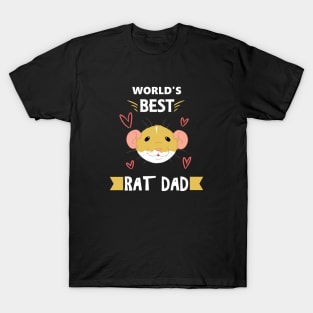 World's Best Rat Dad T-Shirt